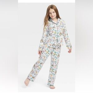 Roller rabbit x target Girls Roadtrip long sleeves and pants pajama set